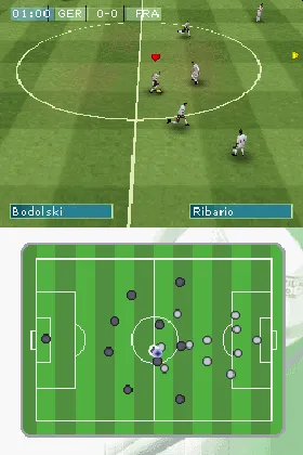 Real Football 2008 (Europe) (En,Fr,De,Es,It,Nl) screen shot game playing